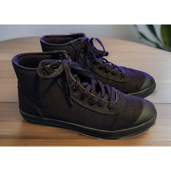 Avenger Blade Soft Work Boots Size 10 A4104 Wide Black High Top Anti-Slip EC - Picture 2 of 10